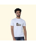 Greys&Blues Mobilitee Round Neck T-Shirt- White